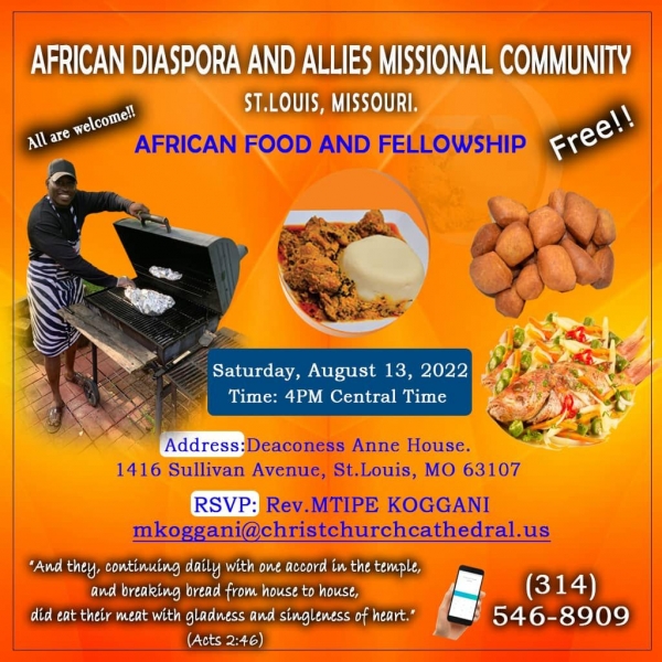 African Food and Fellowship Event