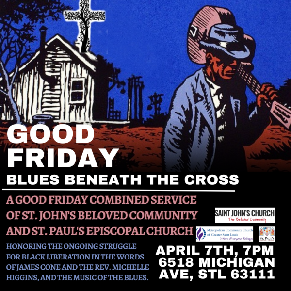 Good Friday Blues Beneath the Cross
